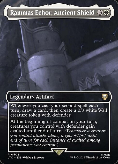 Rammas Echor, Ancient Shield - Tales of Middle-earth Commander (LTC) #505