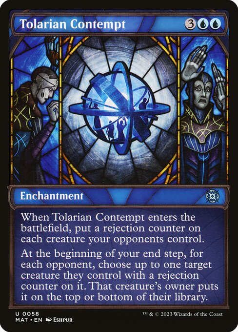 Tolarian Contempt - March of the Machine: The Aftermath (MAT) #58 [Foil] [Foil]