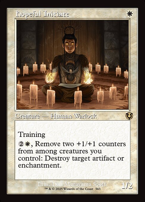 Hopeful Initiate - Innistrad Remastered (inr) #343
