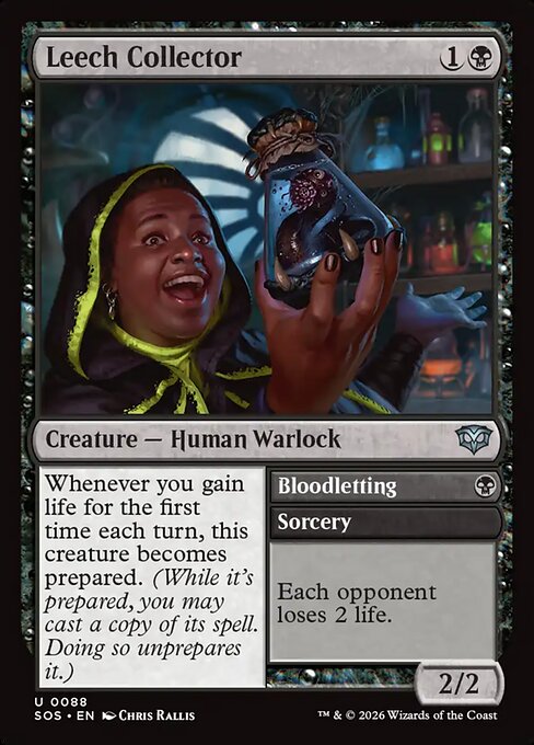 Leech Collector // Bloodletting - Secrets of Strixhaven () #88 [Foil] [Foil]