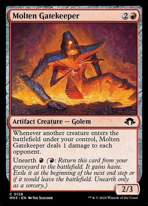 Molten Gatekeeper - Modern Horizons 3 (mh3) #128