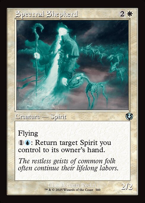 Spectral Shepherd - Innistrad Remastered (inr) #349 [Foil] [Foil]