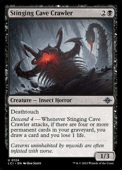 Stinging Cave Crawler - The Lost Caverns of Ixalan (lci) #124