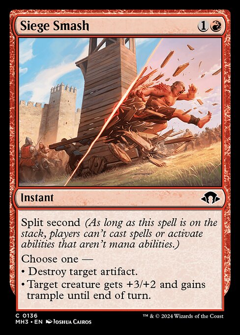 Siege Smash - Modern Horizons 3 (mh3) #136