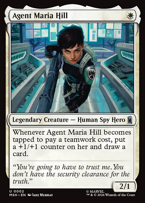 Agent Maria Hill - Marvel Super Heroes () #2 [Foil] [Foil]