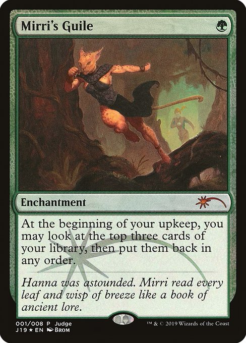 Mirri's Guile - Judge Gift Cards 2019 () #1 [Foil] [Foil]