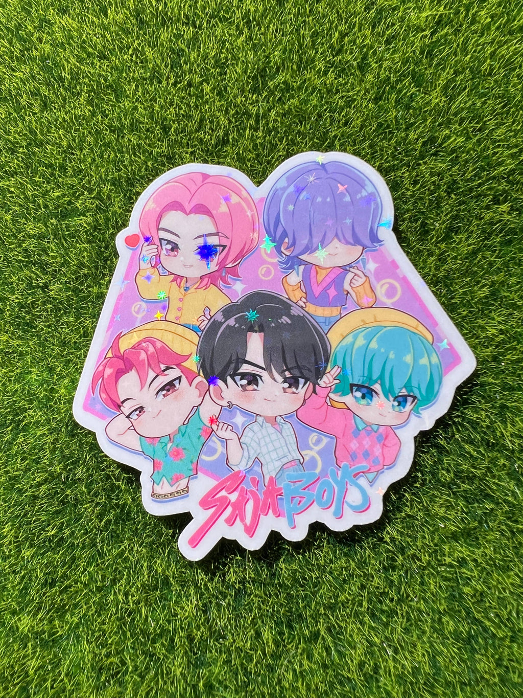 Mothers Of Orion - Demon Boy Band Sticker
