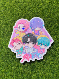 Mothers Of Orion - Demon Boy Band Sticker
