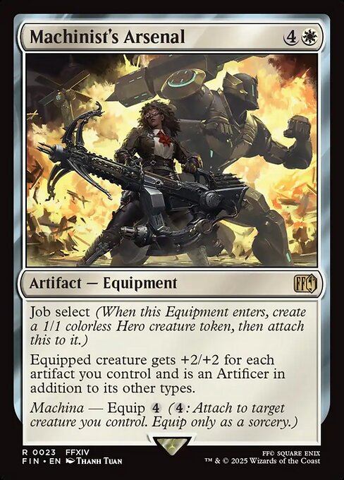 Machinist's Arsenal - Final Fantasy (FIN) #23 [Foil] [Foil]