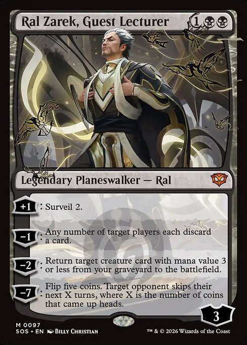 Ral Zarek, Guest Lecturer - Secrets of Strixhaven (SOS) #97