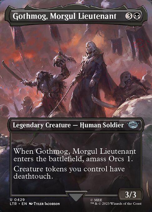 Gothmog, Morgul Lieutenant - The Lord of the Rings: Tales of Middle-earth (ltr) #429