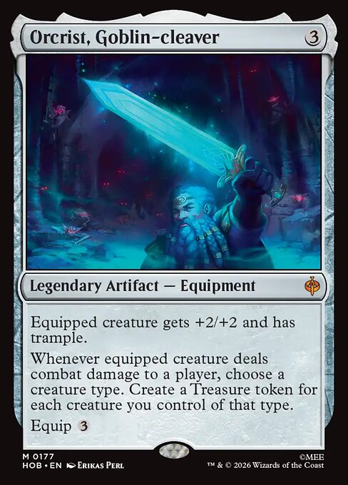 Orcrist, Goblin-cleaver - The Hobbit (hob) #177 [Foil] [Foil]