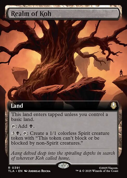 Realm of Koh - Avatar: The Last Airbender (TLA) #391 [Foil] [Foil]