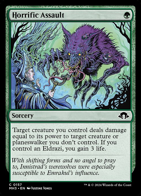 Horrific Assault - Modern Horizons 3 (mh3) #157