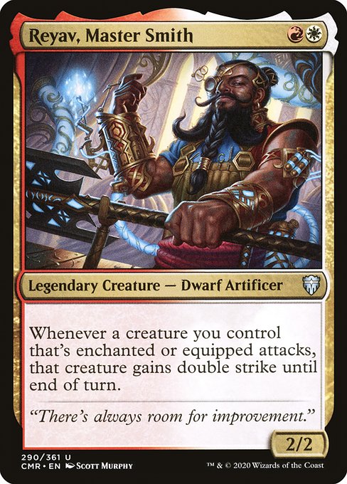 Reyav, Master Smith - Commander Legends (CMR) #290