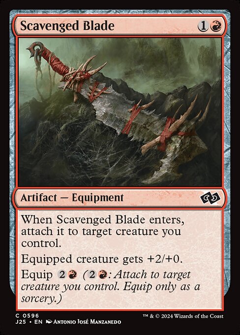 Scavenged Blade - Foundations Jumpstart () #596