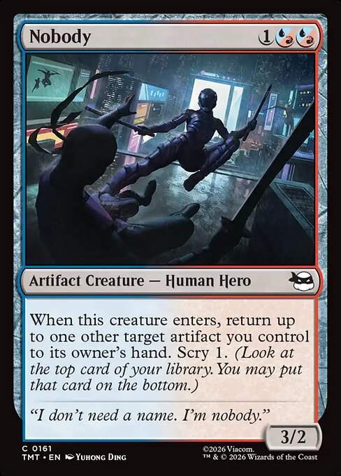 Nobody - Teenage Mutant Ninja Turtles (TMT) #161