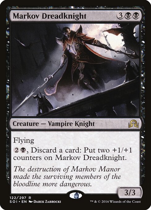 Markov Dreadknight - Shadows over Innistrad (SOI) #122