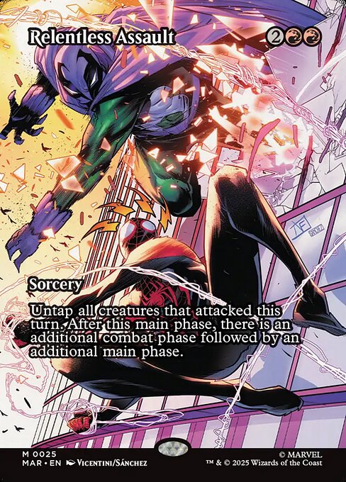 Relentless Assault - Marvel Universe () #25