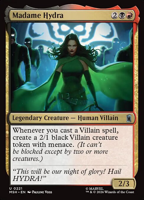 Madame Hydra - Marvel Super Heroes (MSH) #221