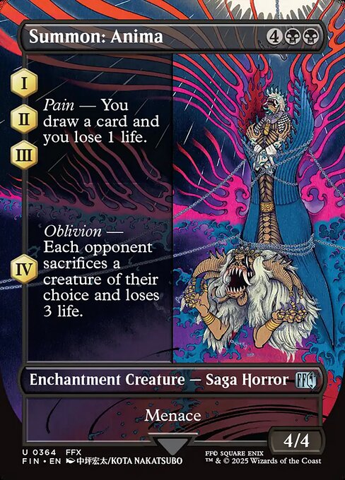 Summon: Anima - Final Fantasy (FIN) #364 [Foil] [Foil]