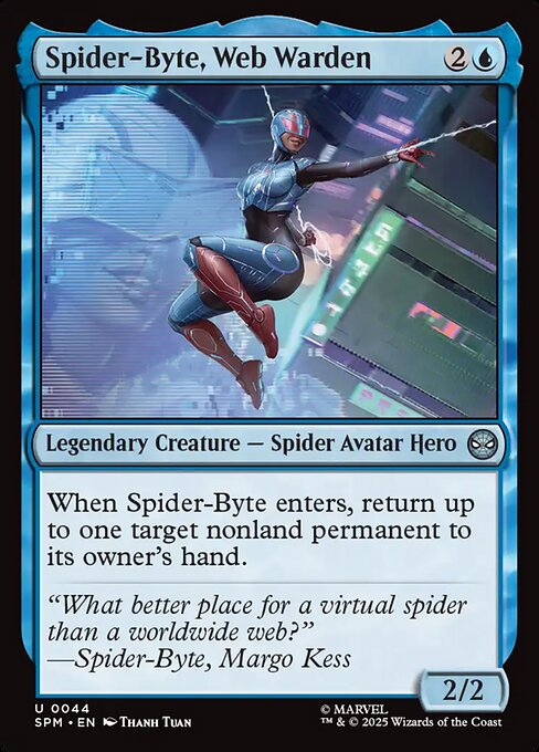 Spider-Byte, Web Warden - Marvel's Spider-Man () #44 [Foil] [Foil]