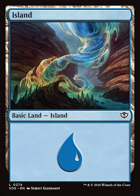 Island - Secrets of Strixhaven (SOS) #274