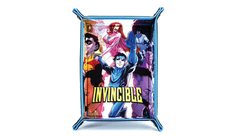 FanRoll by Metallic Dice Games - Invincible Dice Tray- Officially Licensed