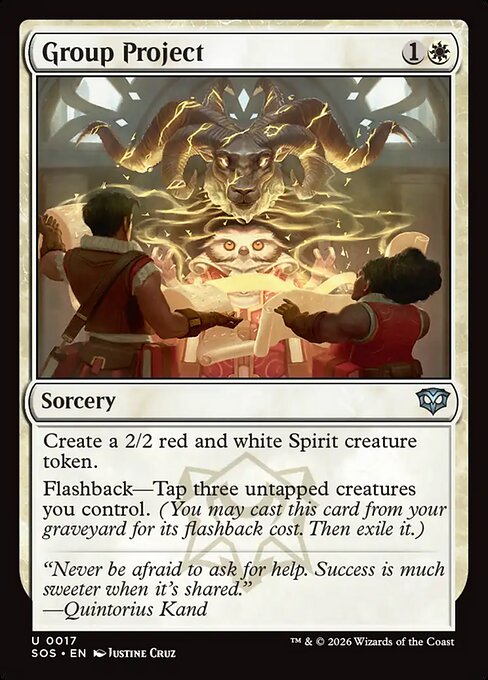 Group Project - Secrets of Strixhaven () #17 [Foil] [Foil]