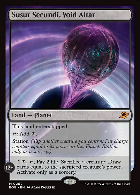 Susur Secundi, Void Altar - Edge of Eternities () #259