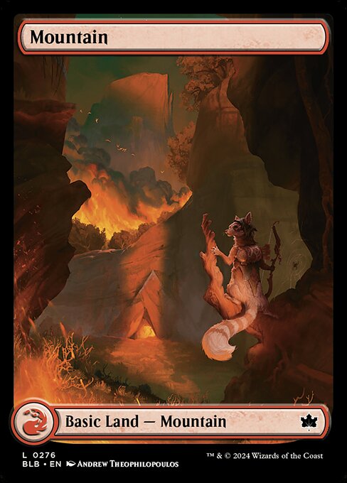 Mountain - Bloomburrow (BLB) #276 [Foil]