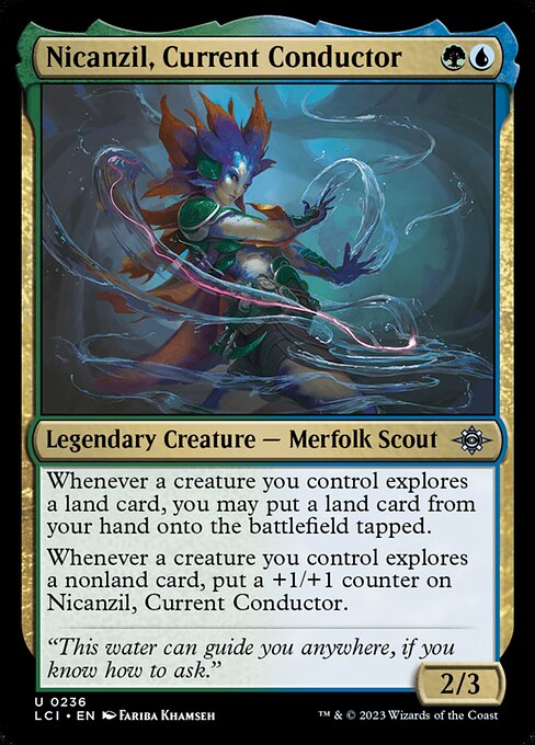 Nicanzil, Current Conductor - The Lost Caverns of Ixalan (lci) #236