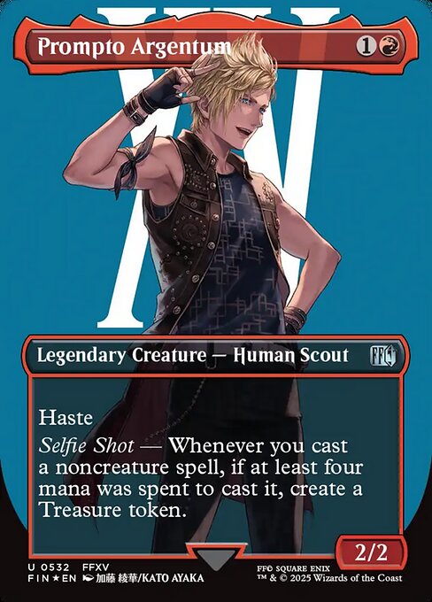 Prompto Argentum - Final Fantasy (FIN) #532 [Foil] [Foil]