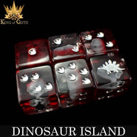 DNDDICEWHOLESALE.COM - Dinosaur Island - 11 Dice Set
