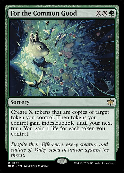For the Common Good - Bloomburrow (BLB) #172