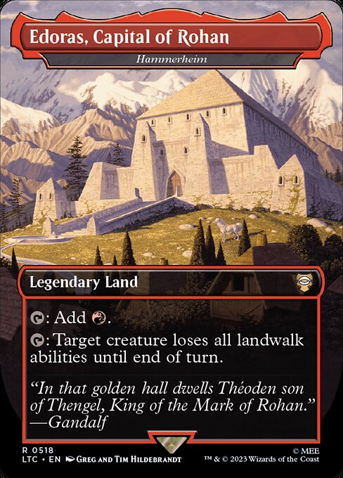 Hammerheim - Tales of Middle-earth Commander (ltc) #518