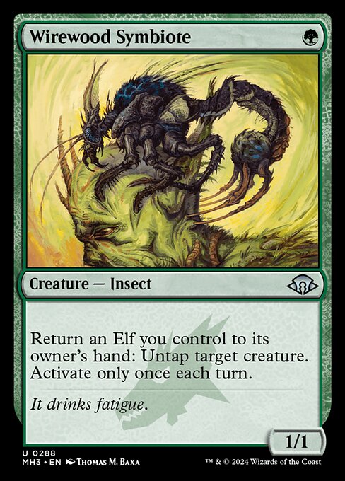 Wirewood Symbiote - Modern Horizons 3 (mh3) #288 [Foil] [Foil]
