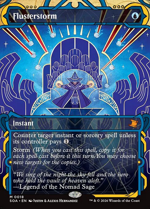 Flusterstorm - Secrets of Strixhaven Mystical Archive () #18 [Foil] [Foil]