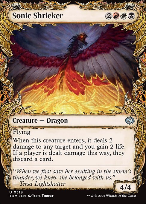 Sonic Shrieker - Tarkir: Dragonstorm () #318