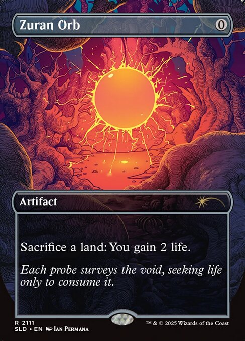 Zuran Orb - Secret Lair Drop () #2111 [Foil] [Foil]