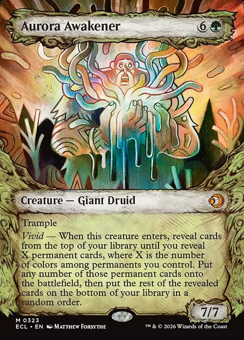 Aurora Awakener - Lorwyn Eclipsed () #323 [Foil] [Foil]