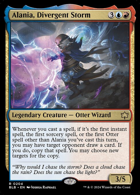 Alania, Divergent Storm - Bloomburrow (BLB) #204