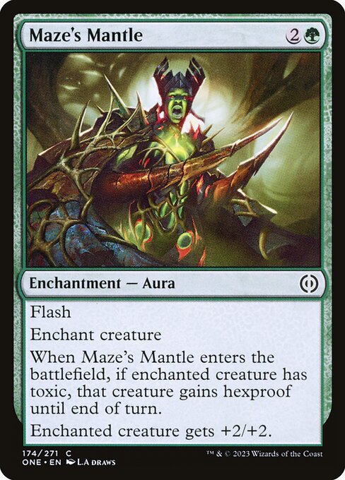Maze's Mantle - Phyrexia: All Will Be One () #174