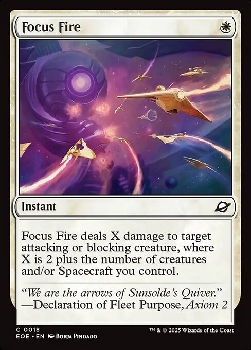 Focus Fire - Edge of Eternities (eoe) #18