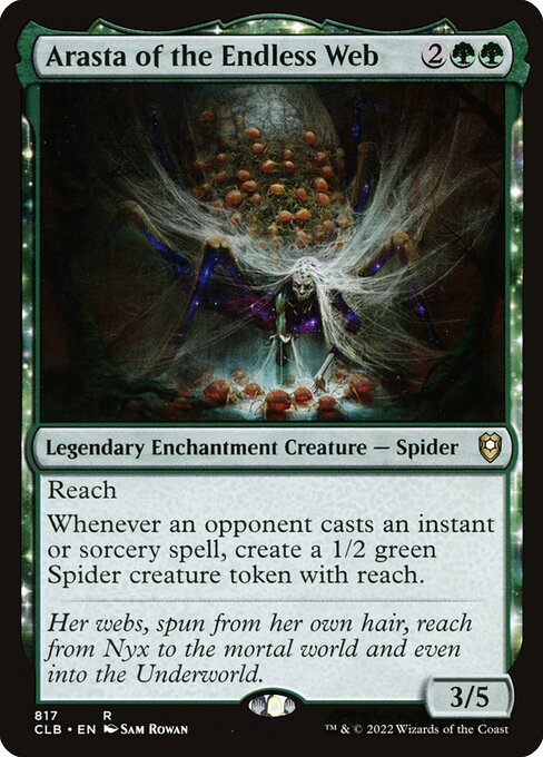 Arasta of the Endless Web - Commander Legends: Battle for Baldur's Gate (CLB) #817