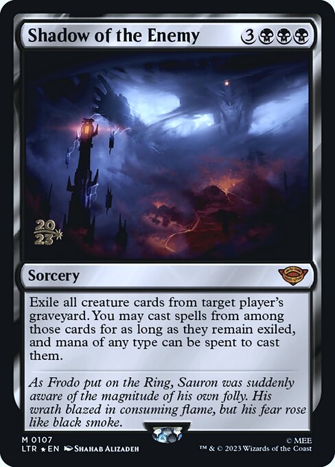 Shadow of the Enemy - Tales of Middle-earth Promos (PLTR) #107s [Foil] [Foil]