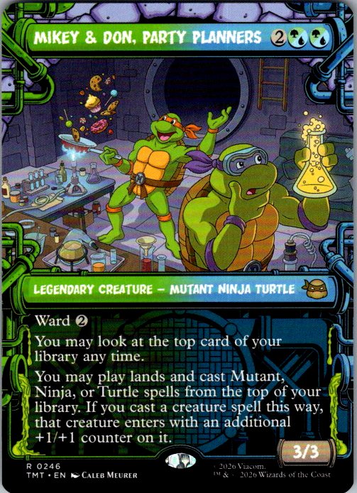 Mikey & Don, Party Planners - Teenage Mutant Ninja Turtles (TMT) #246