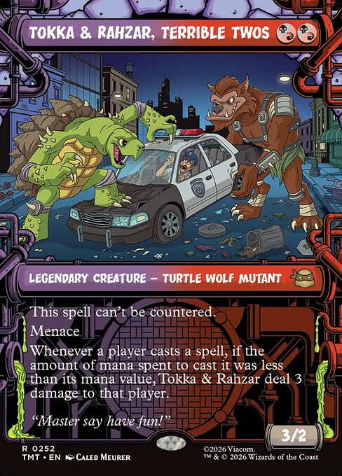 Tokka & Rahzar, Terrible Twos - Teenage Mutant Ninja Turtles () #252 [Foil] [Foil]