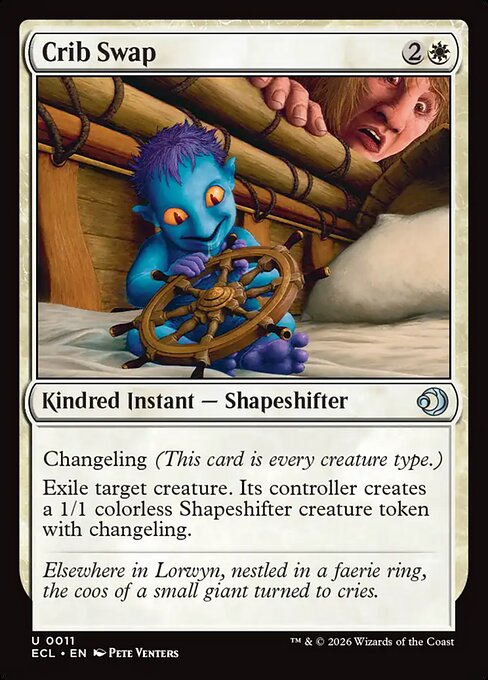 Crib Swap - Lorwyn Eclipsed (ecl) #11 [Foil] [Foil]
