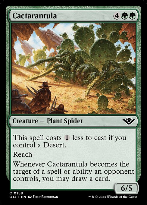 Cactarantula - Outlaws of Thunder Junction () #158